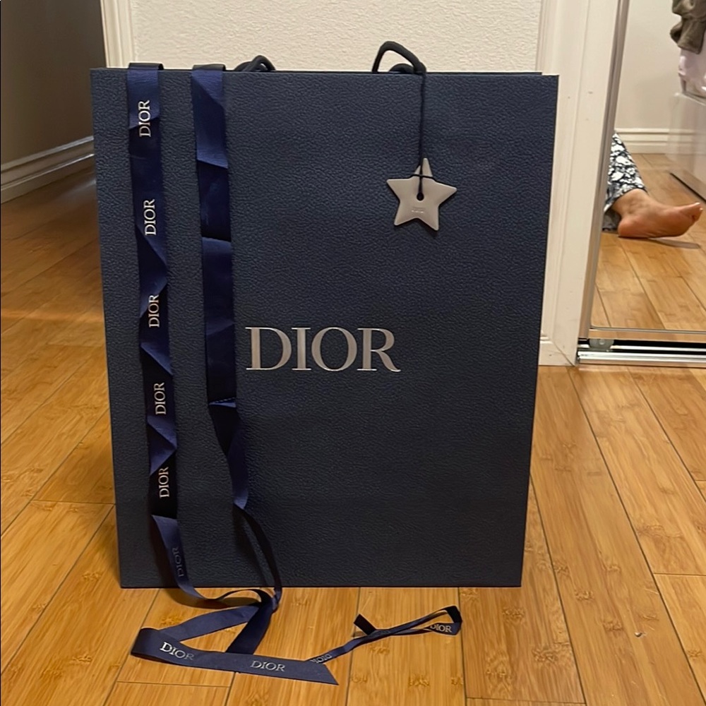 Dior shopping bag